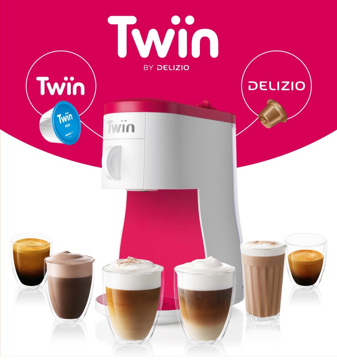 Delizio Machines à café & Machines à expresso: Twin Kaffeemaschine – Neuf (Voir description) à Allschwil par Tasting 8
