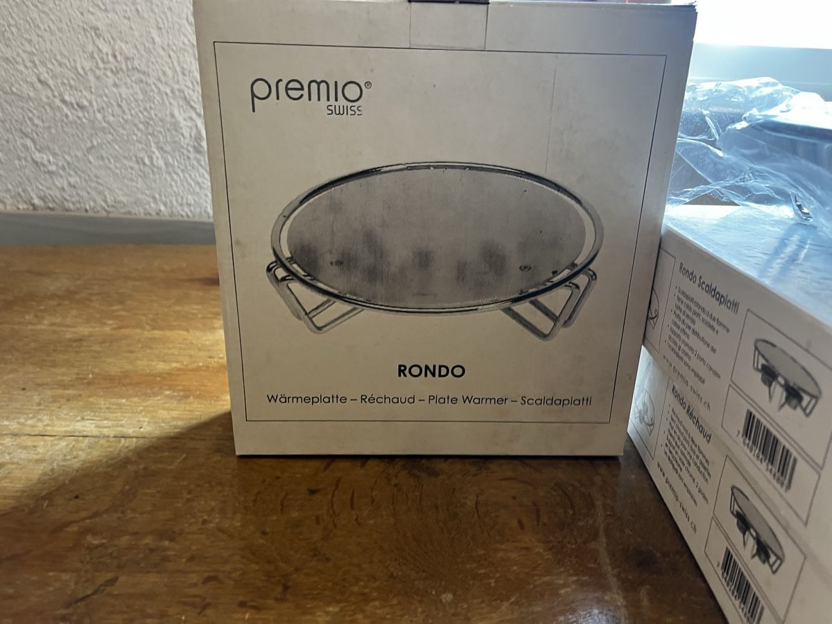 Elettrodomestici da cucina: 3 Wärmerechaud Swiss premio OVP – Nuovo (secondo la descrizione) da Dittingen venduto da Cervolino77 2