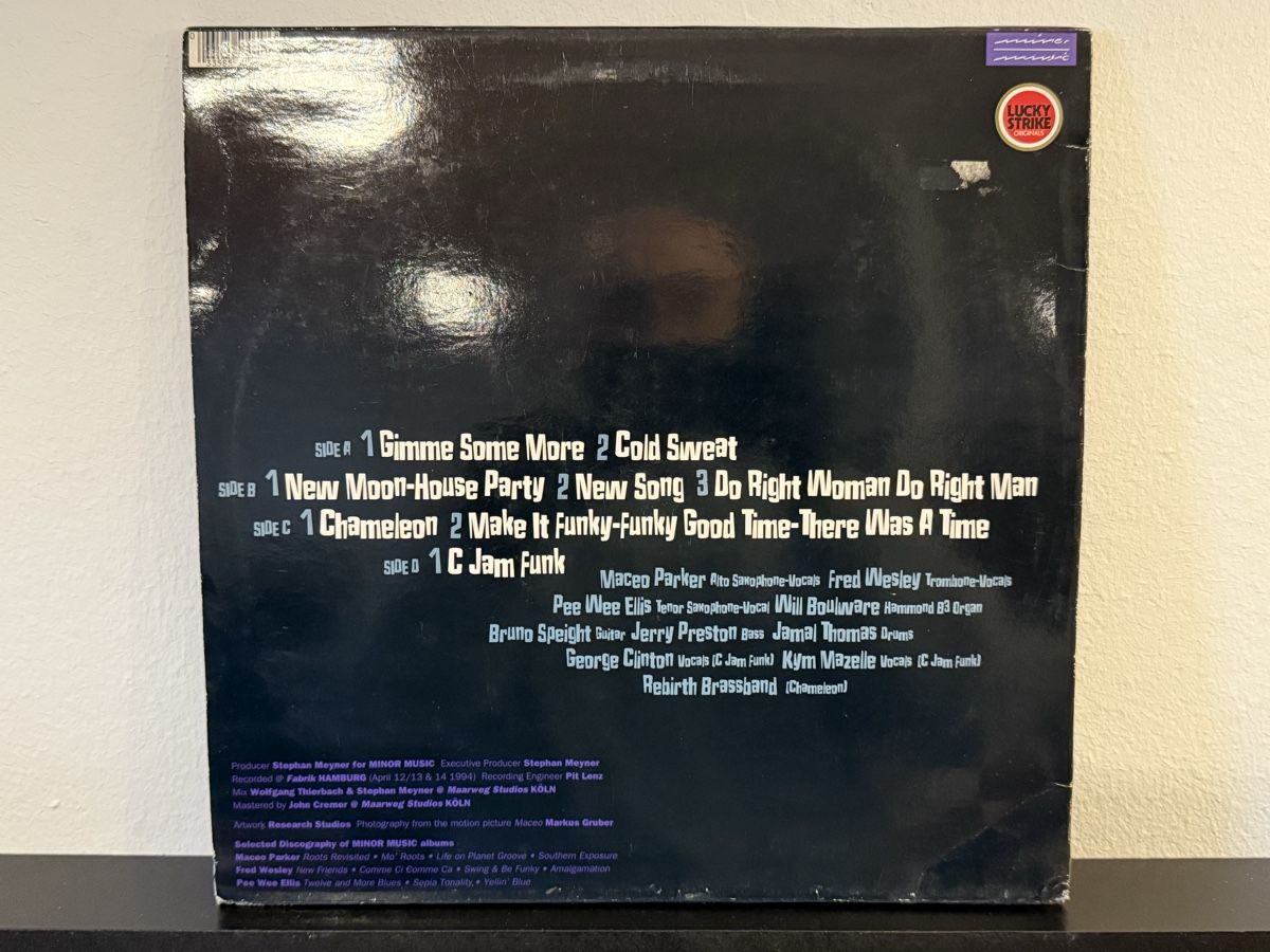 Schallplatten: Maceo Parker - Soundtrack / DE 1994 OG – Gebraucht aus Delémont von Studio_du_soleil 1