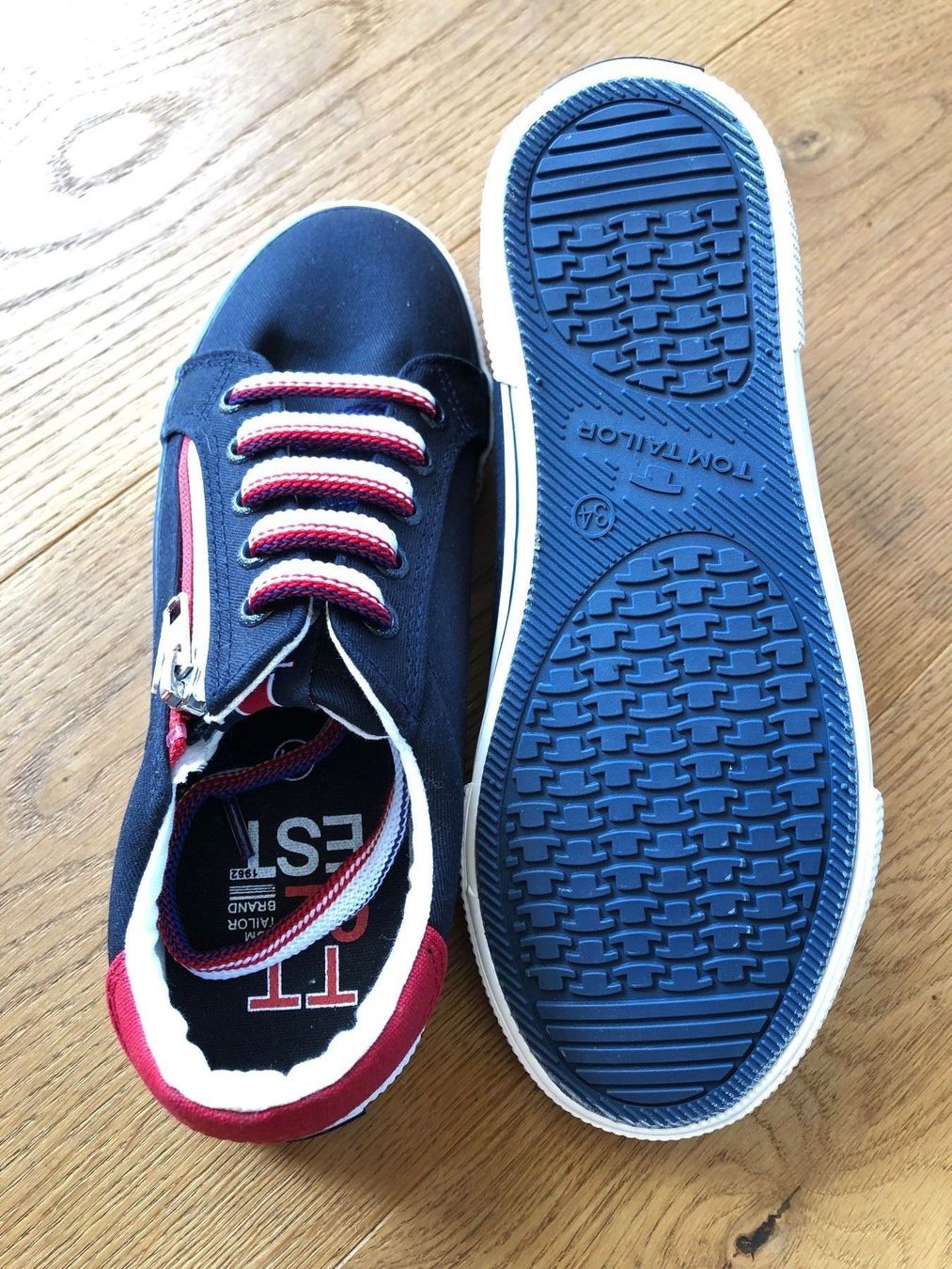 Tom Tailor Scarpe per ragazzi: Neue Sneaker Gr.34 – Nuovo e nell'imballaggio originale da Lengnau BE venduto da Rubin27 3