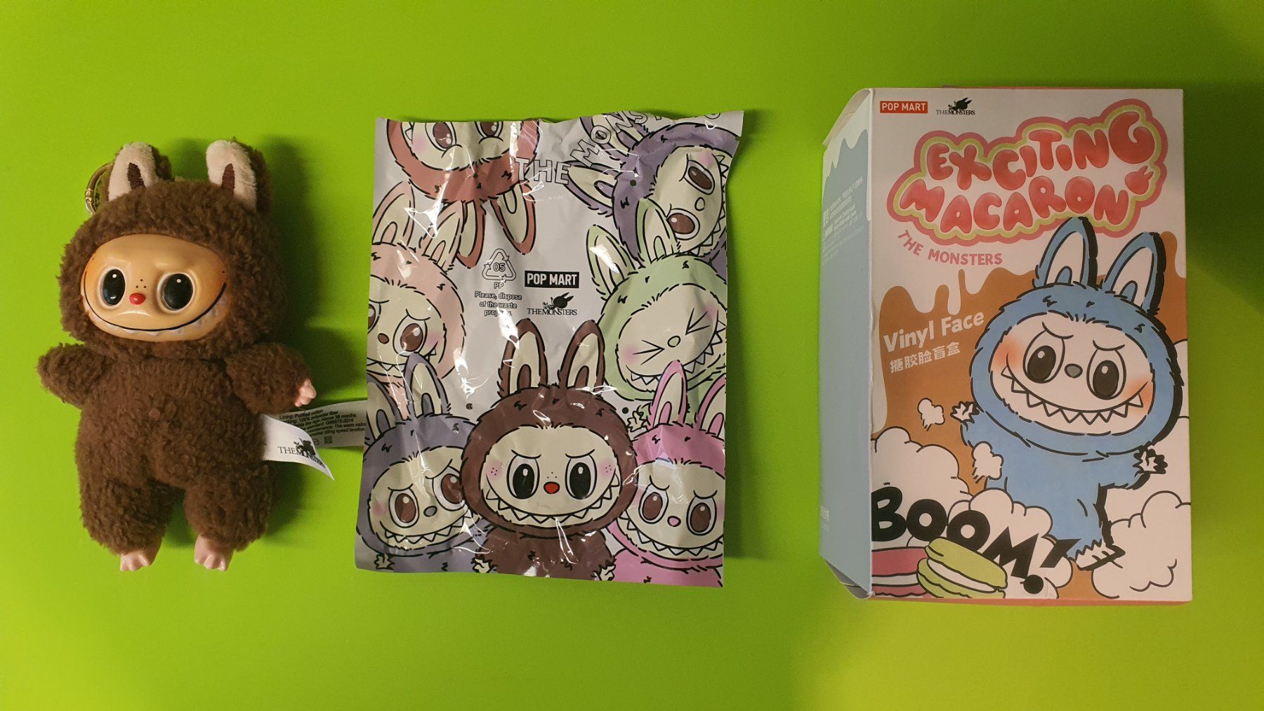 Spielzeuge: POP MART Labubu THE MONSTER Exciting  / 343 – Neu und originalverpackt aus Grenchen von sale.manager
