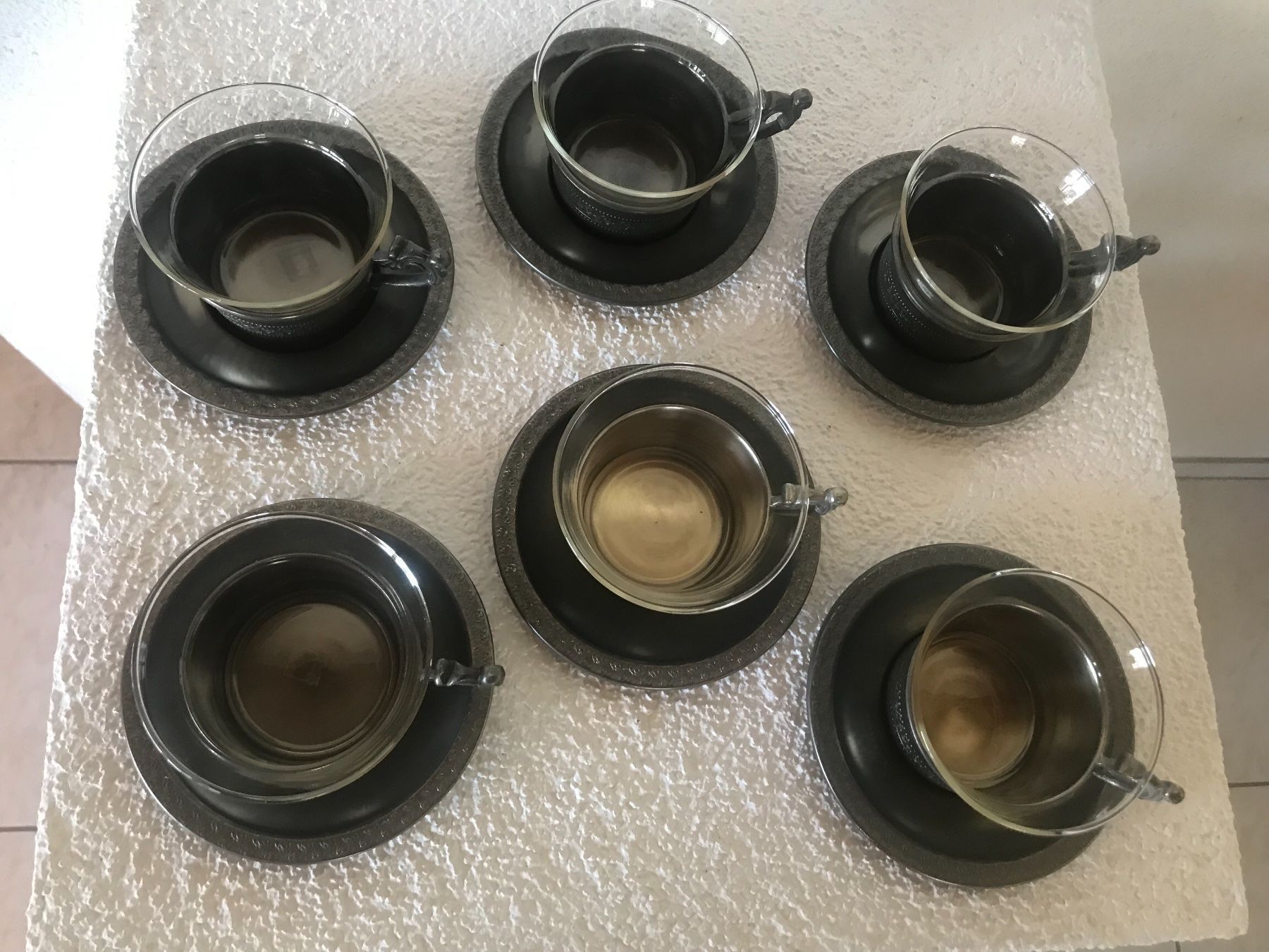 Geschirrsets: Zinn Tee-Service 18-teilig – Gebraucht aus Mels von man_w8ky 2