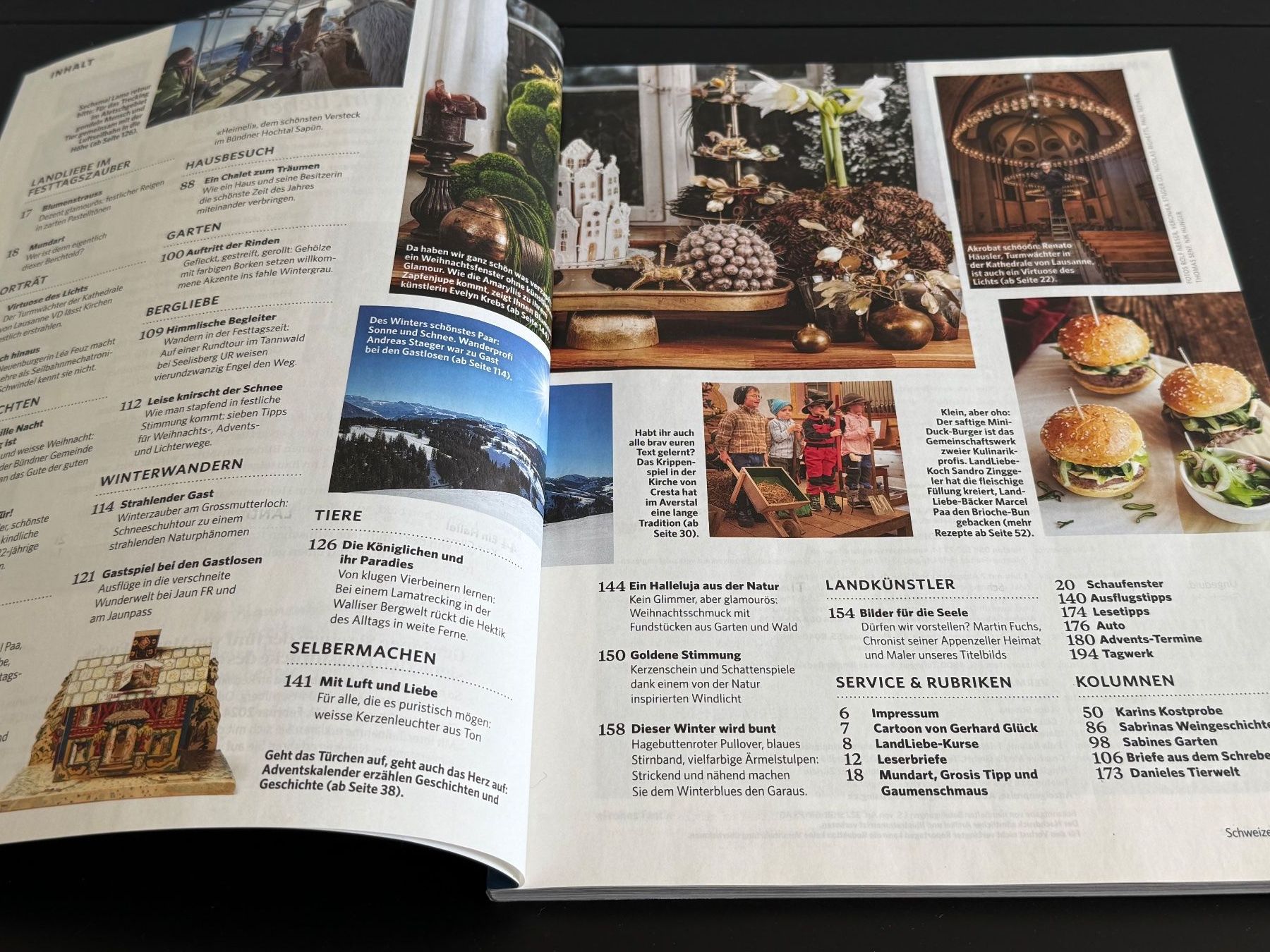Riviste & Magazine: Schweizer Landliebe Nr 8 Winter 2023/2024 – Usato da Zürich venduto da ch3906 1