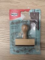 Meyco Happy Birthday Stempel, Neu, Basteln, Geschenkidee