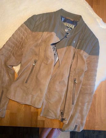 Closed wild leather jacket size S