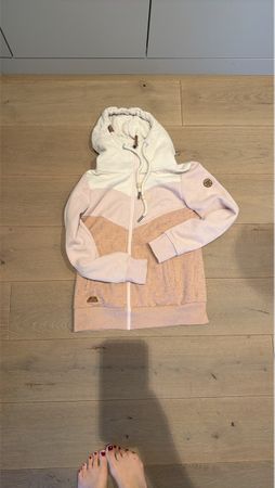 Ragwear Sweatjacke mit Kapuze rosa neuwertig