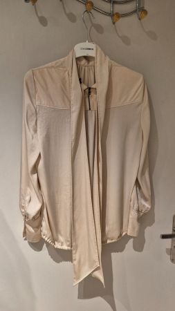 Bluse altrosa Grösse xl Seide