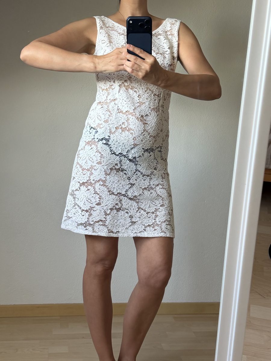 Robes: Kleid: Vintage Spitze aus Baumwolle  M – D'occasion à Birmensdorf ZH par elibela 6