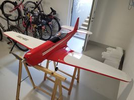 Schöne Klemm L-35 mit Antriebsset und Servos