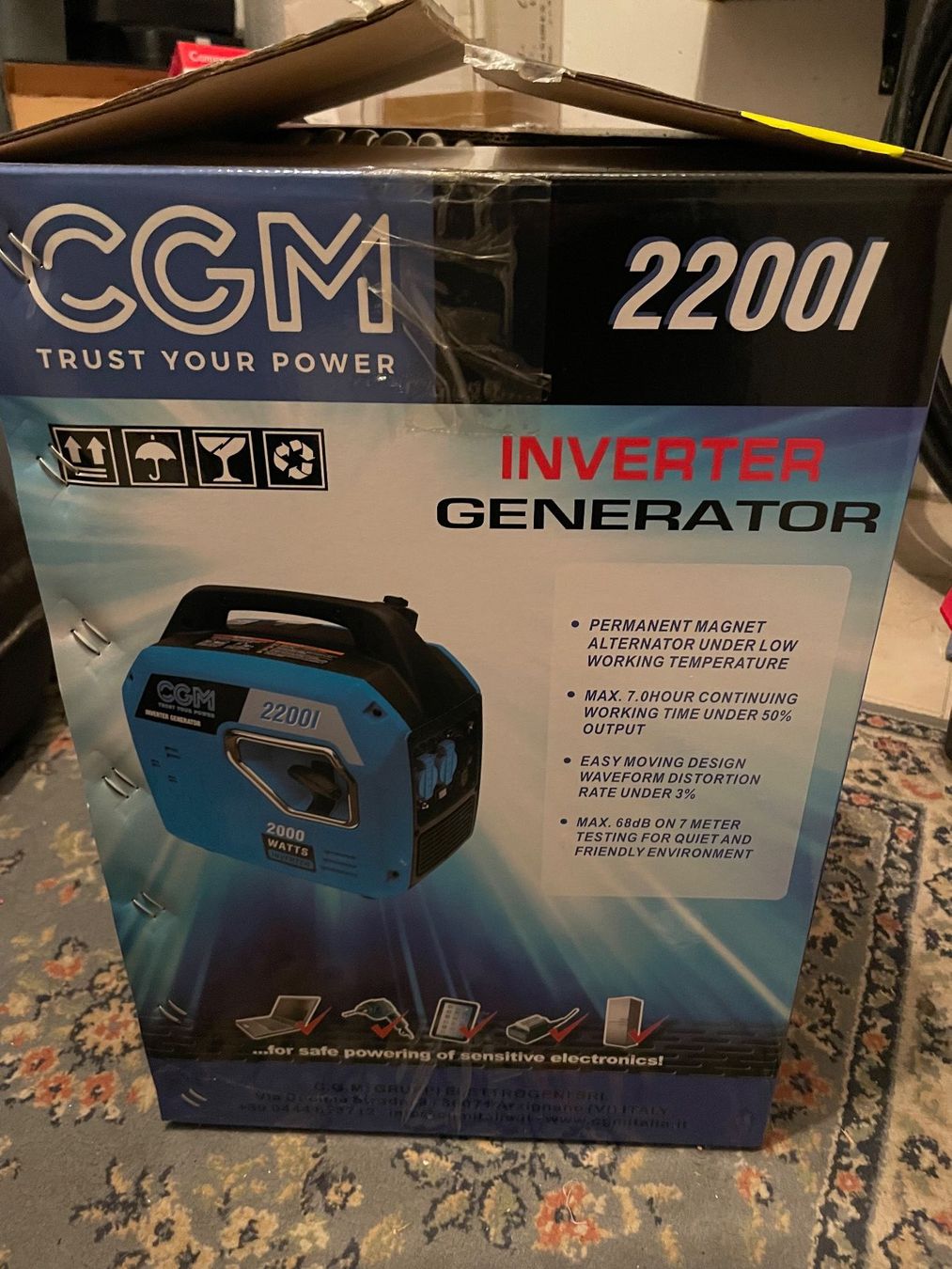 Generatori di corrente: Groupe électrogène - 230 V / 2000 W. (NEUF) – Nuovo e nell'imballaggio originale da Versoix venduto da alabonafer 6