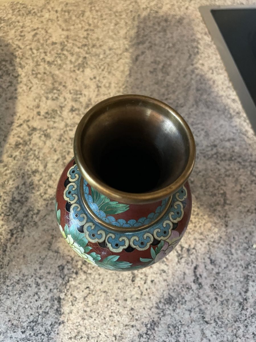 Vasi & Recipienti: Chinesische Vase aus Messing – Usato da Flawil venduto da Naphtali 3