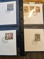 FL FDC Sammlung 355 - 1114 (300 Stück zu 10Rp inkl. 4 Alben)