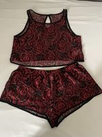 Ensemble lingerie dentelle rouge et noire Wolf & Whistle 57