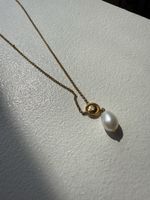 Emporio Armani Pearl Necklace 