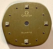 Omega Zifferblatt mit Diamanten
