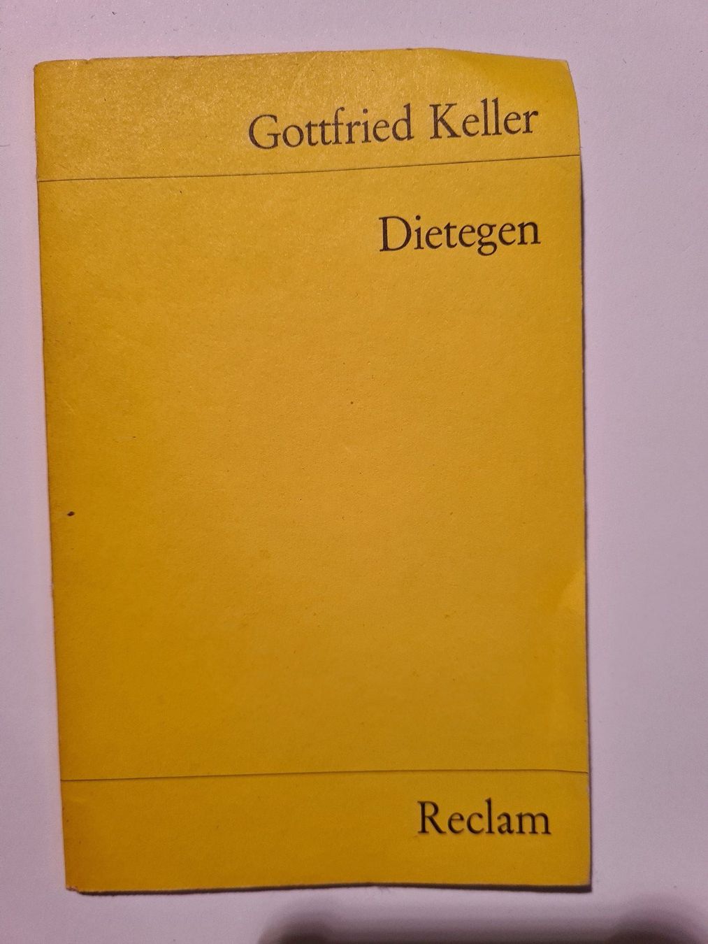 Libri: Gottfried Keller "Dietegen" – Usato da Nyon venduto da gss_7jsq