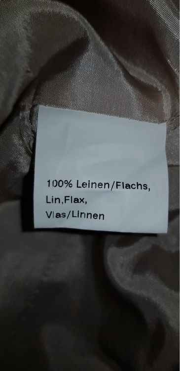 Madeleine Vestes: Madelein Leinen Blazer, Gr.36 – D'occasion à THUN par papillon049 2