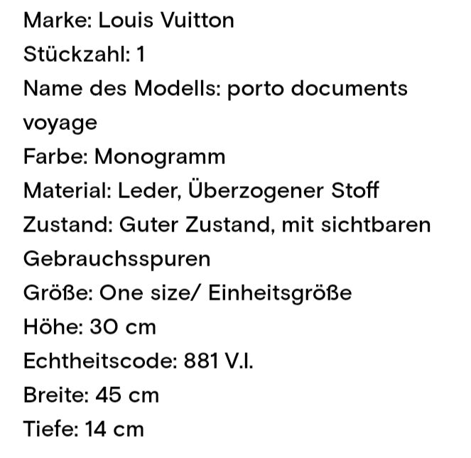 Louis Vuitton Taschen: Louis Vuitton – Gebraucht aus spreitenbach von duftkissen 5