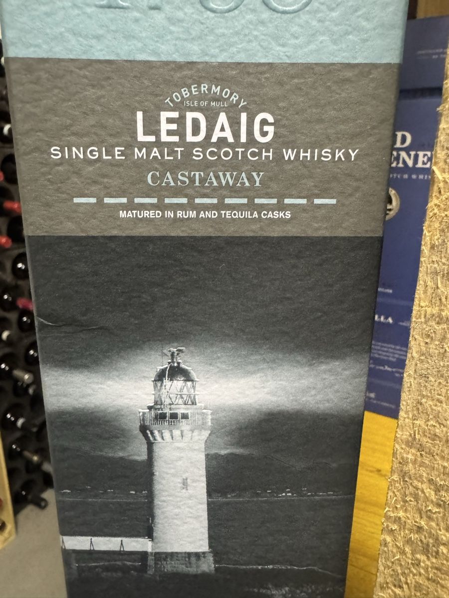 Spirituosen: Ledaig Castaway RUM-TEQUILA Finish Whisky Limited Edition – Neu und originalverpackt aus Hergiswil NW von wert721 1