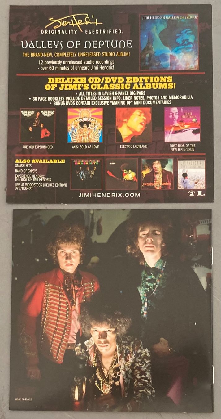 CDs: JIMI HENDRIX - VALLEYS OF NEPTUNE – Gebraucht aus Poliez-Pittet von Newtown-Records 3