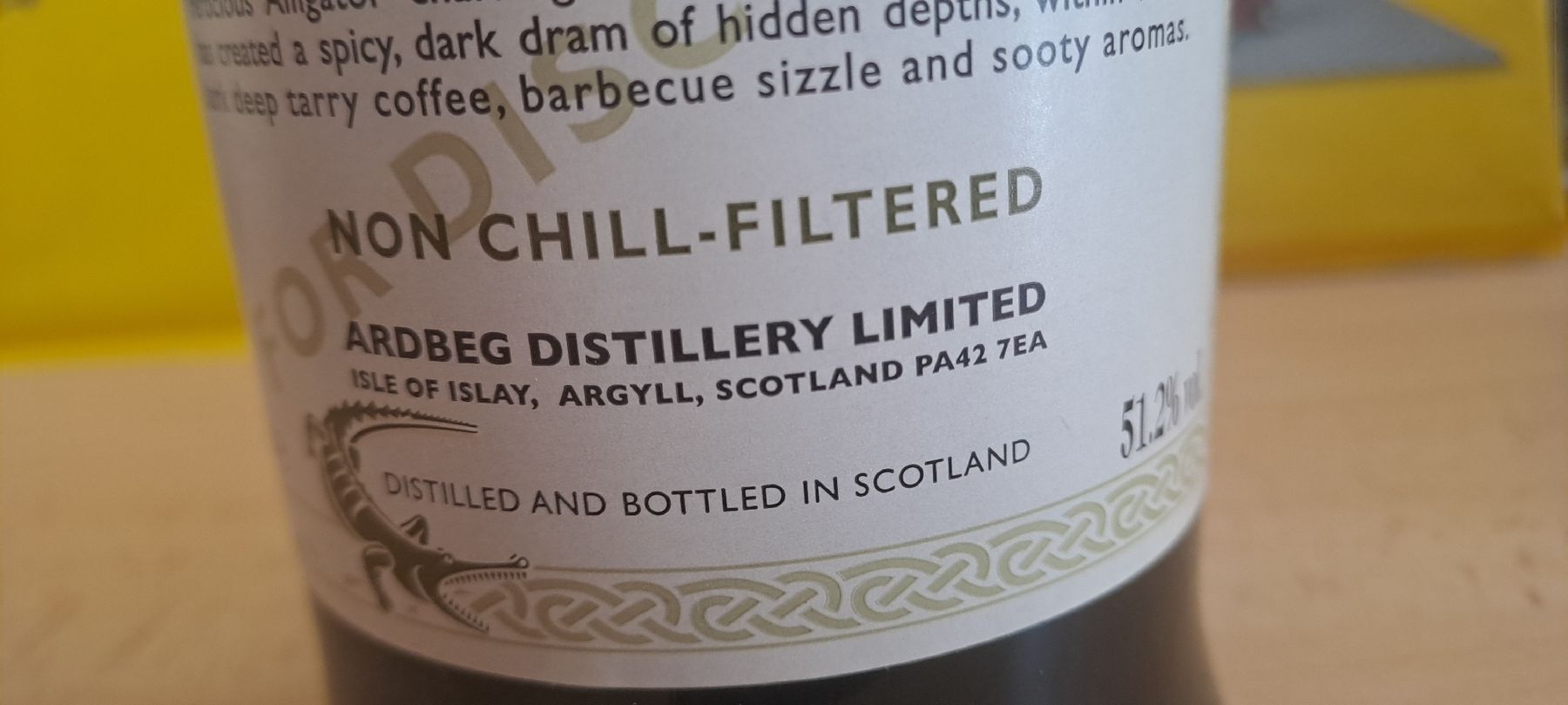 Ardbeg Bevande alcoliche: Ardbeg Alligator - neuf-Whisky Rare. – Nuovo e nell'imballaggio originale da Les Brenets venduto da Galen25 4