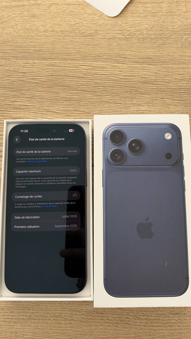 Apple Telefoni cellulari / Smartphones: iPhone 17 Pro Max 256Go – Usato da La Conversion venduto da Oxa2300 8