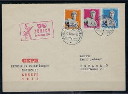 1944 Olypisches Komitee Brief gestempelt     14928