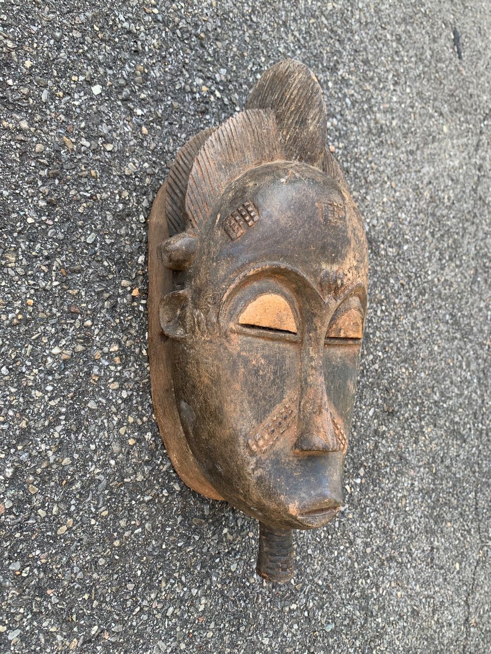 Internationale Kunst: Maske Holzmaske Kultmaske Tanzmaske aus Afrika – Gebraucht aus Belp von ric_xz59 1
