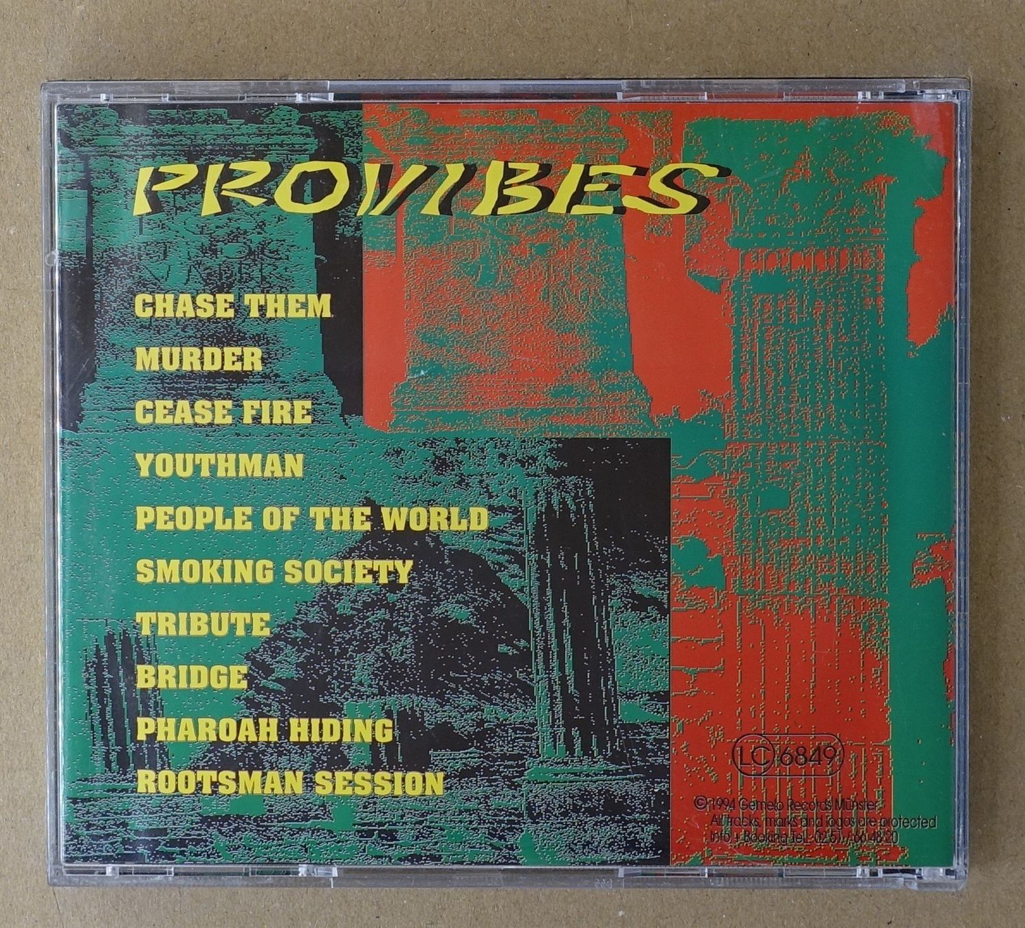 CDs: Provibes – Rootsman Session - D17 – Gebraucht aus Sessa von discoverymedia 1