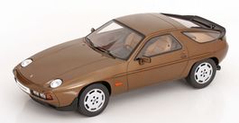 PORSCHE 928S 1981 BRAUN METALLIC, 1:18 GT-Spirit, 