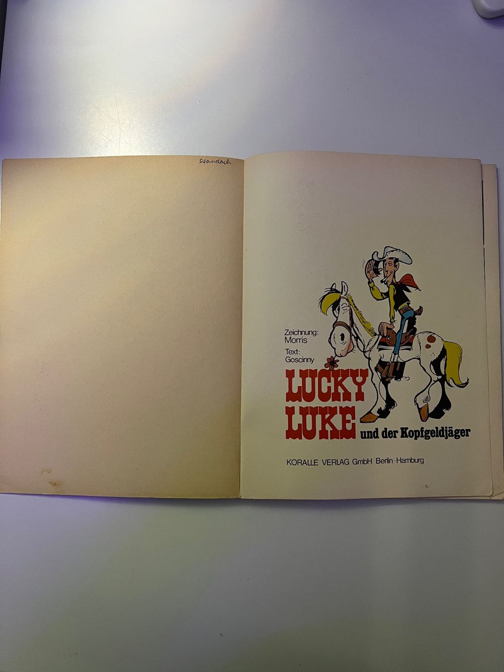 Fumetti: Lucky Luke - Und der Kopfgeldjäger – Usato da Neftenbach venduto da boschcomp 2