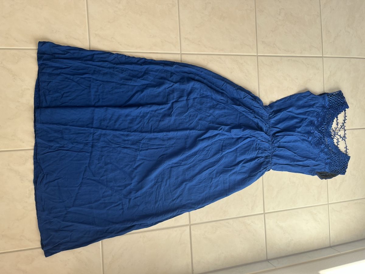 Vestiti: Blaues Damen-Maxikleid, Grösse S – Usato da Bretzwil venduto da Olga_KroXa 1