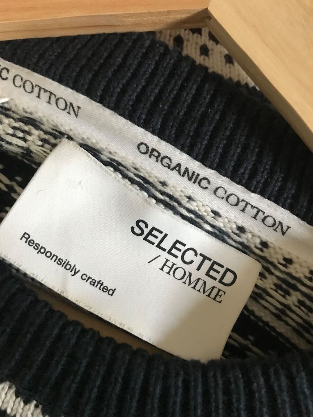 Pullover & Sweatshirts: neu: selected-Männerpullover Baumwolle Gr. S 100% Bio-BW – Neu (gemäss Beschreibung) aus Zürich von Salima03 2