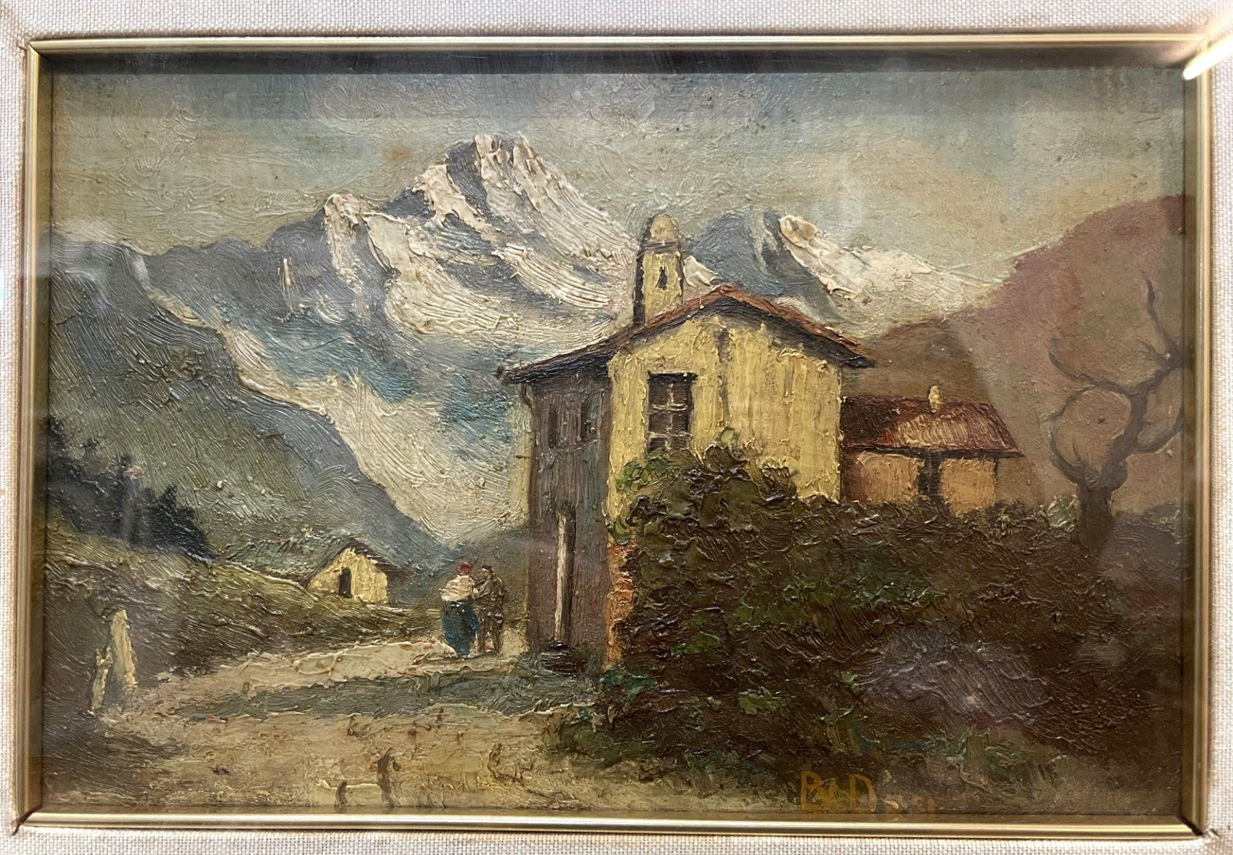 Dipinti: Gemälde von B. Dusi – Usato da Oftringen venduto da Vucki 1