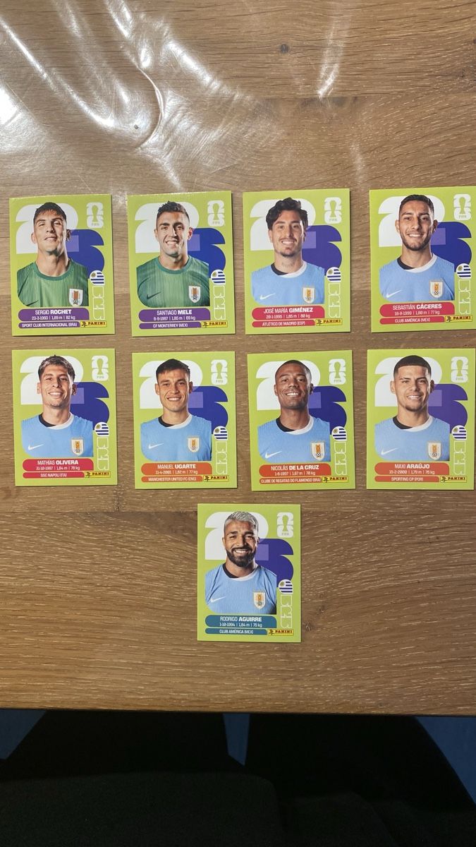 Panini Carte collezionabili: Panini Stickers - URU - 9 Stickers – Nuovo (secondo la descrizione) da Adliswil venduto da didoli