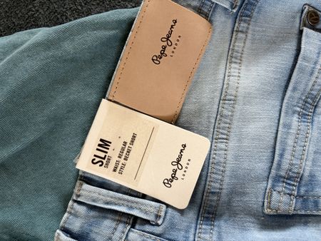 Pepe Jeans Jeansshorts light blue Slim Grösse 14/S neu