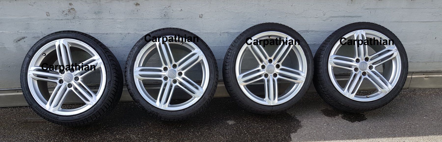 Audi Pneumatici & Ruote complete: ORIGINAL Audi A4 Kompletträder 19" **TOP ANGEBOT** – Usato da Unterlunkhofen venduto da Carpathian