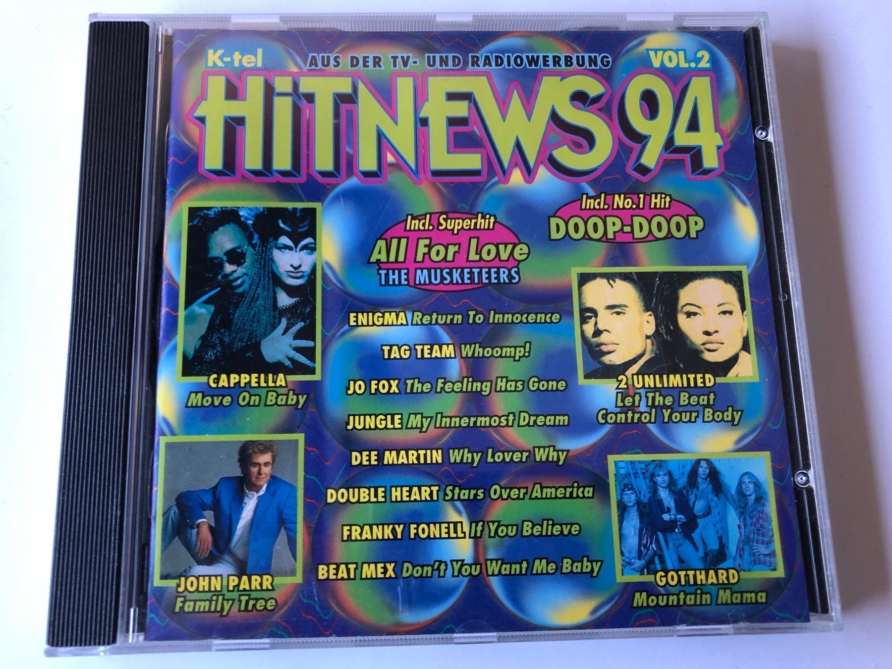 CD: Hitnews 94  Vol.2 – Usato da Oberried Brienz venduto da Chyara