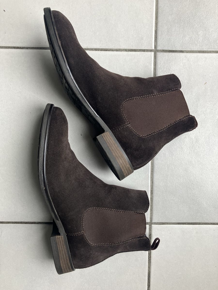 Scarpe da uomo: Chelsea Boots dunkelbraun – Usato da Basel venduto da aeb_7r2g 3
