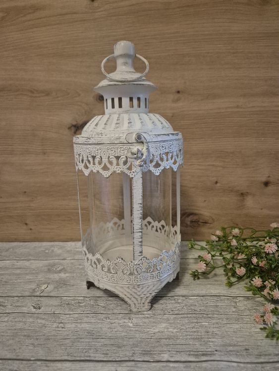 Windlicht Shabby Vintage