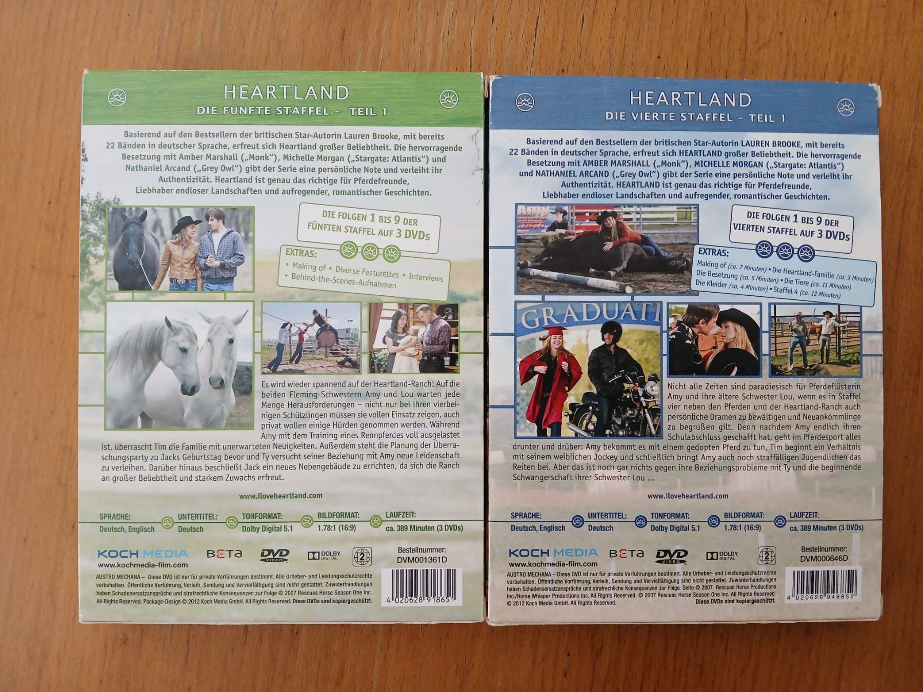 Alle DVDs: Heartland Seasons 4 and 5 – Gebraucht aus Pleujouse von Wortcunist 1