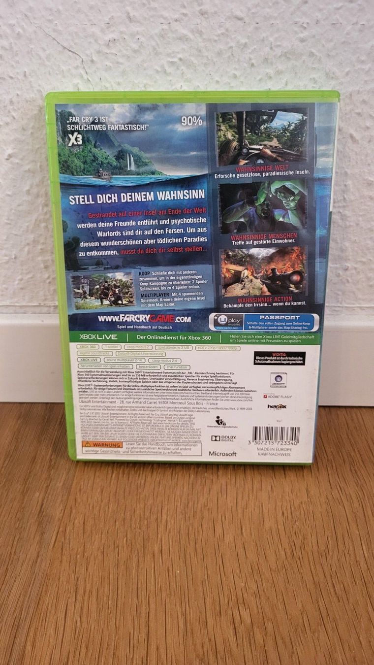 Microsoft Giochi: Xbox 360 - Farcry 3 – Usato da Münsingen venduto da DigitaleSpielecke 1