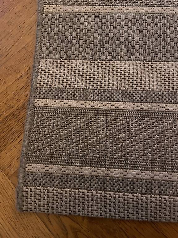 Teppiche: Grau gestreifter Teppich 80 x 180 cm – Gebraucht aus Zürich von neu_vp2g 2