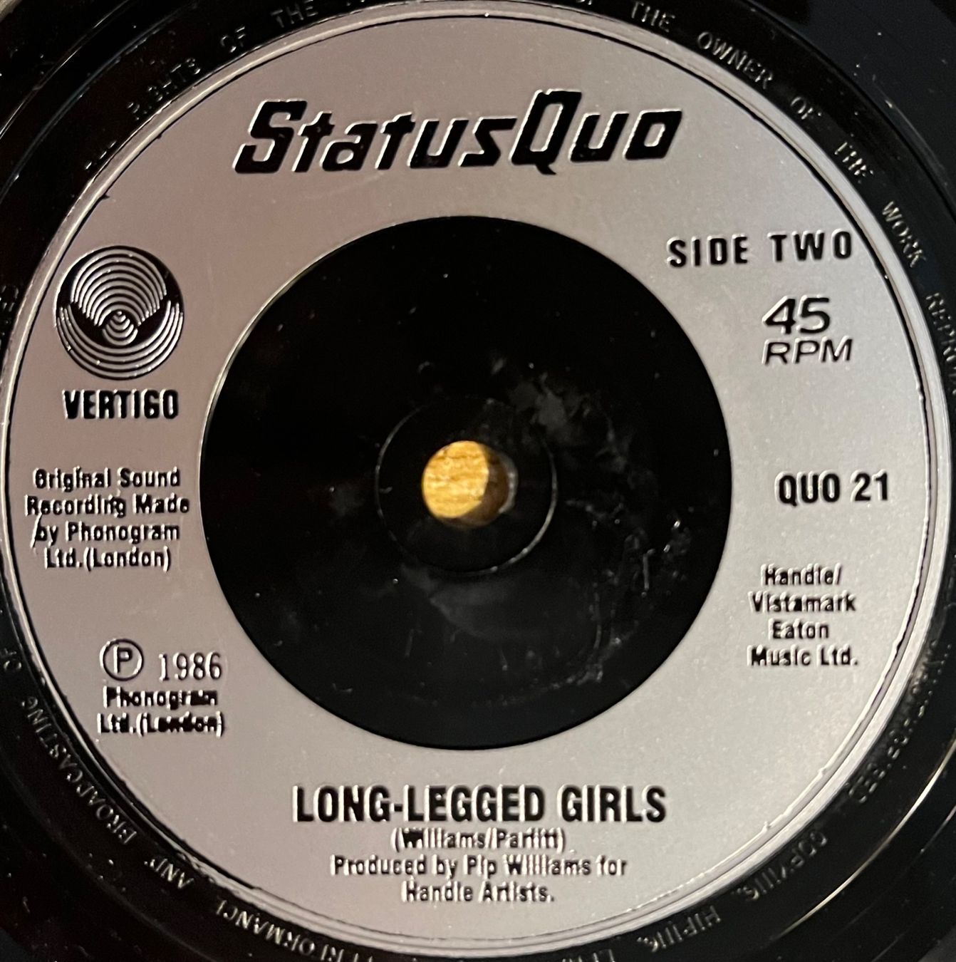 Dischi in vinile: STATUS QUO - DREAMIN' – Usato da Bussigny venduto da vinyl-pas-cher 3