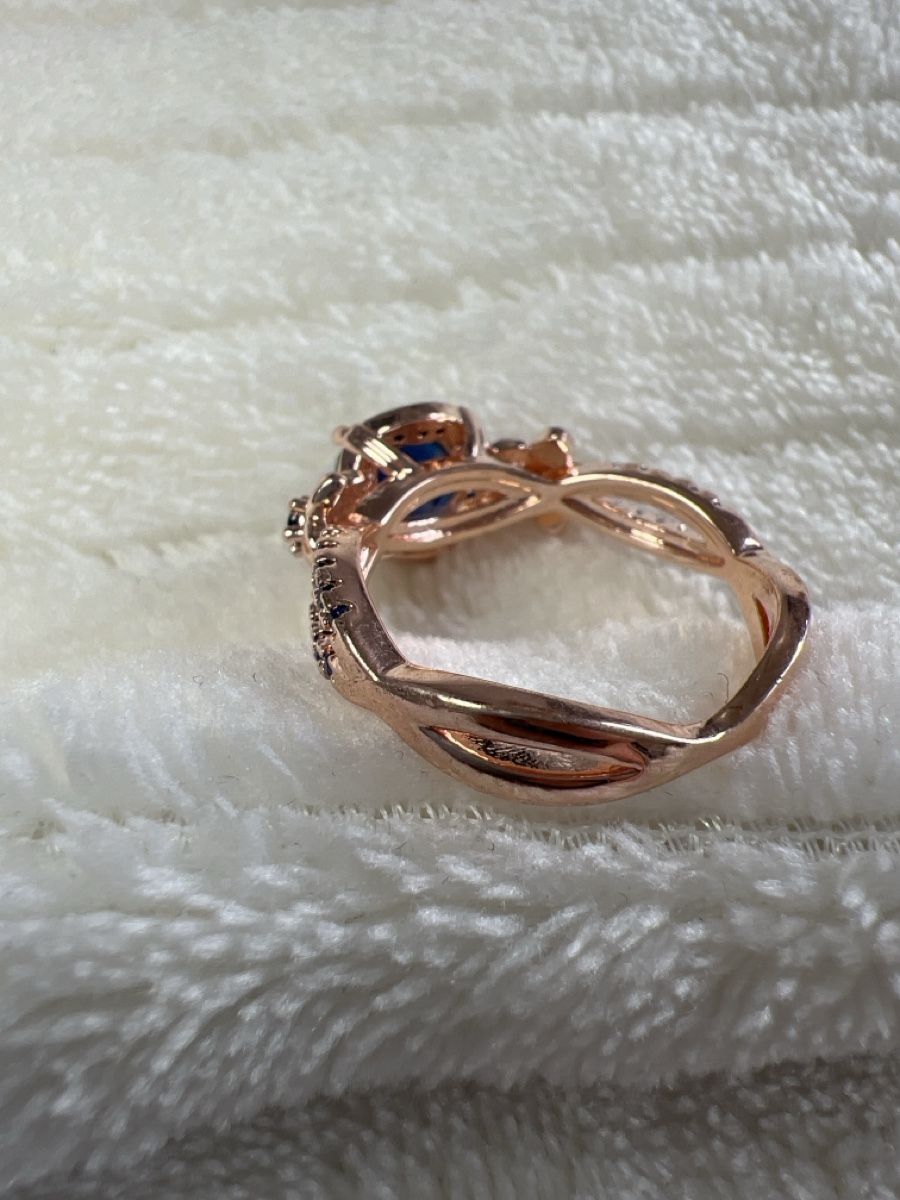 Anelli: Rosegold Ring 925 Silber verg. gr 56 - Einzigartiges Design! – Nuovo (secondo la descrizione) da Bolligen venduto da Solina12 2