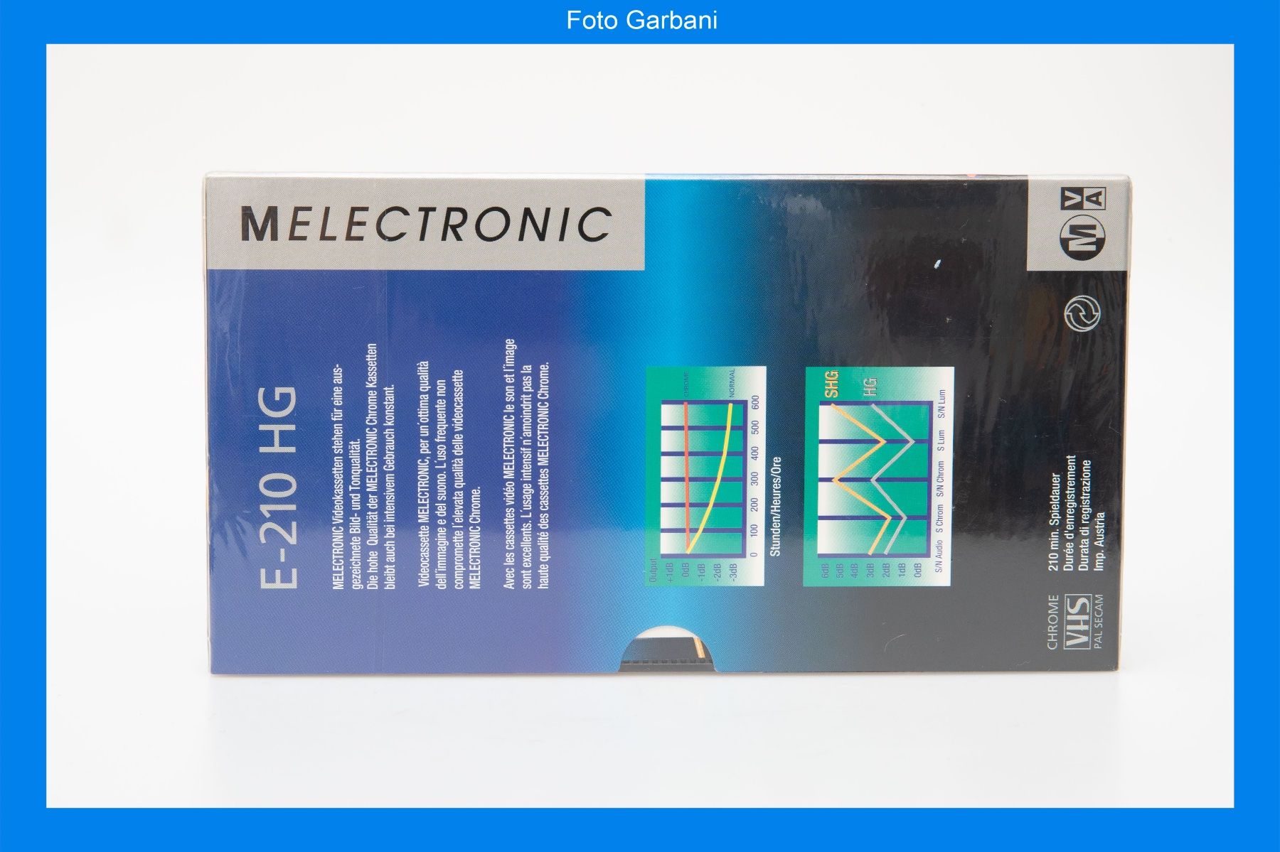 Cassettes vierges: M-ELETRONIC E-210 VHS – Neuf avec emballage d'origine à Muralto par FotoGarbani 1