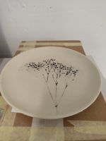 Bloomingville - Bea Teller Steingut (11 Stk.) - Natur