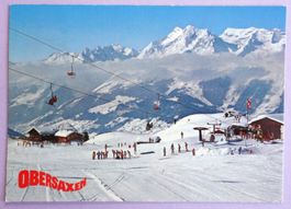 Obersaxen, Mittelstation und Bergrest. "Kartitscha"