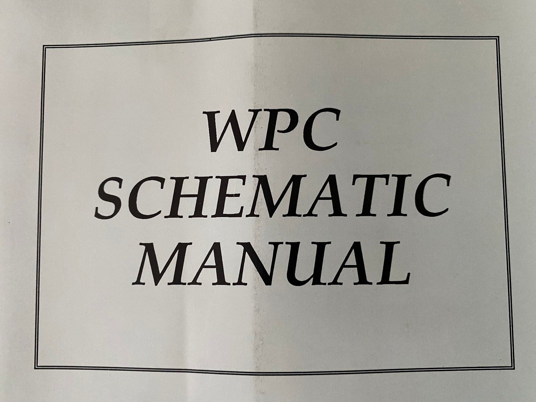 Williams Flipper: Flipper Handbuch – WPC Schematic Manual – Usato da St.Gallen venduto da kingsamas 1
