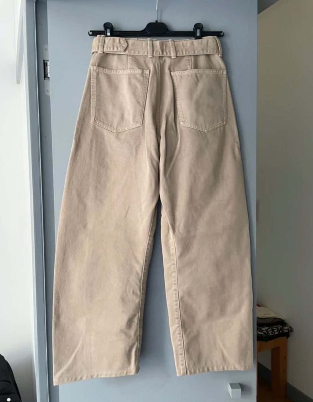 Jeans: Lemaire Twisted belted cotton twill pants – Usato da basel venduto da ann_fly9 1